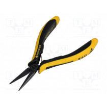 3-686-15; Pliers; half-rounded nose,elongated; ESD; 140mm; BERNSTEIN