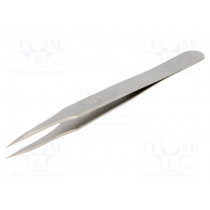 5-051; Tweezers; 115mm; for precision works; Blades: straight,narrow; BERNSTEIN