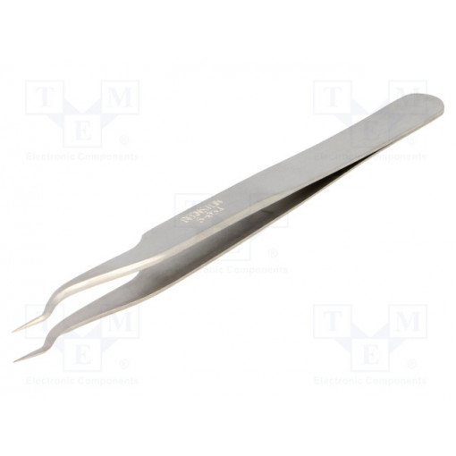 5-054; Tweezers; 120mm; for precision works; Blades: narrow,curved; BERNSTEIN