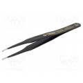 5-067-13; Tweezers; non-magnetic; Blade tip shape: flat; SMD; Blades: curved; BERNSTEIN 5-067-13; Tweezers; non-magnetic; Blade tip shape: flat; SMD; Blades: curved; BERNSTEIN