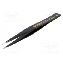 5-078-13; Tweezers; non-magnetic; Blade tip shape: sharp; Blades: straight; BERNSTEIN
