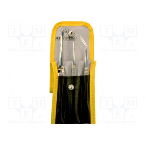 5-110; Kit: tweezers; Pcs: 3; Package: case; BERNSTEIN