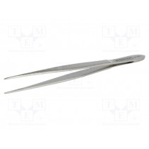 5-121; Tweezers; 120mm; for precision works; Blades: straight; BERNSTEIN