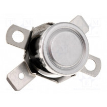 ; Sensor: thermostat; Output conf: NC; Topen: 140°C; Tclos: 115°C; 10A; 