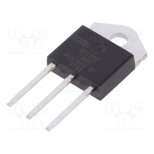 BT155Z-1200TQ; Thyristor; 1.2kV; 50A; 79A; 50mA; Package: tube; THT; TO3PFP; WeEn Semiconductors