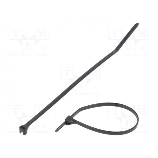 BT1M-M0; Cable tie; with a metal clasp; L: 102mm; W: 2.4mm; polyamide; 80N; PANDUIT