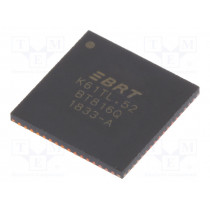 BT816Q-T; IC: multimedia controller; A/D,HMIs,I2C,SPI,parallel 24bit RGB; BRIDGETEK (FTDI)