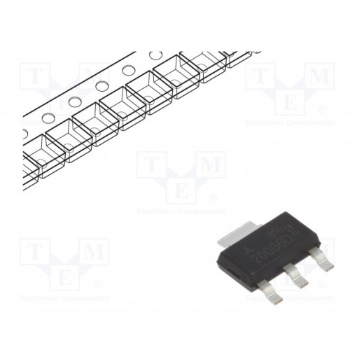 BTA2008W-600D.135; Triac; 600V; 0.8A; 5mA; THT; sensitive gate; 3Q,Hi-Com; bulk; TO92; WeEn Semiconductors