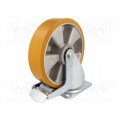 BTAU 2003 6440; Transport wheel; Ø: 200mm; W: 50mm; H: 238mm; torsional with lock; COLSON