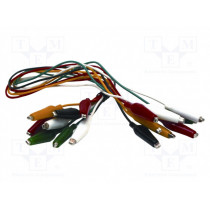 BU-00285; Test acces: test lead; crocodile clip-crocodile clip; 300V; MUELLER ELECTRIC