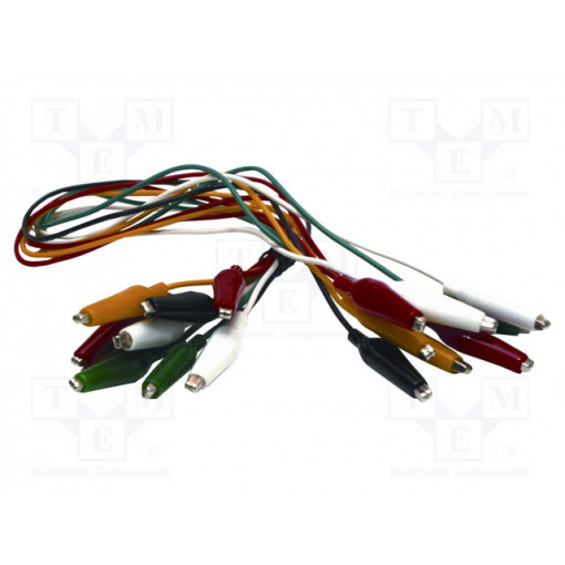 BU-00285; Test acces: test lead; crocodile clip-crocodile clip; 300V; MUELLER ELECTRIC BU-00285; Test acces: test lead; crocodile clip-crocodile clip; 300V; MUELLER ELECTRIC