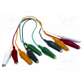 BU-00286; Set of test leads; Urated: 300V; Inom: 7A; Len: 0.3m; MUELLER ELECTRIC