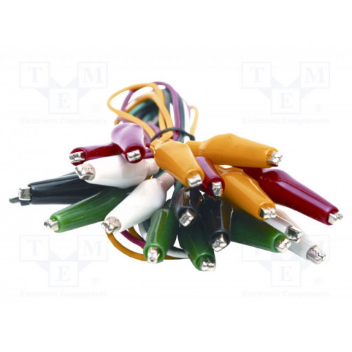 BU-00287; Set of test leads; Urated: 300V; Inom: 7A; Len: 0.46m; MUELLER ELECTRIC