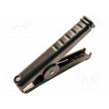BU-102BK-0; Kelvin crocodile clip; 300A; Grip capac: max.41mm; black; MUELLER ELECTRIC