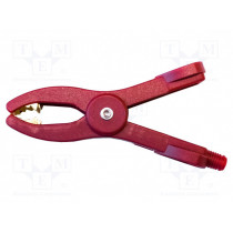 BU-111-2; Red; 50A; Test acces: Kelvin crocodile clip; Contacts: brass; MUELLER ELECTRIC