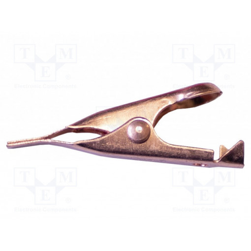 BU-34C; Crocodile clip; 5A; Grip capac: max.5.6mm; Overall len: 28mm; MUELLER ELECTRIC