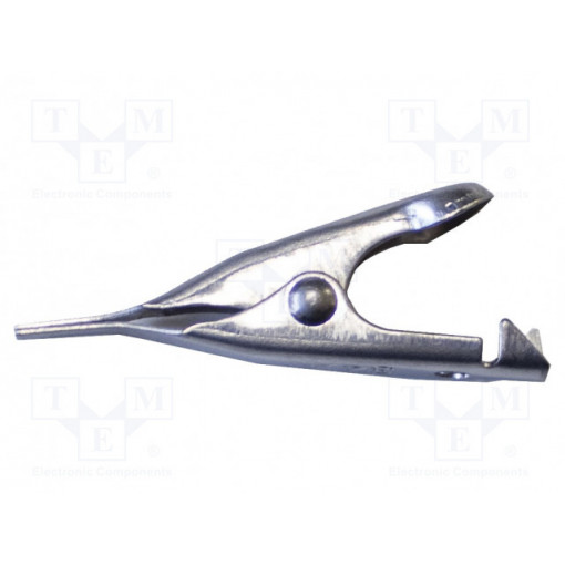 BU-34X; Crocodile clip; 5A; Grip capac: max.5.6mm; Overall len: 28mm; MUELLER ELECTRIC