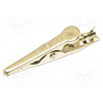 BU-70; Crocodile clip; 5A; Grip capac: max.7.9mm; Overall len: 42.86mm; MUELLER ELECTRIC