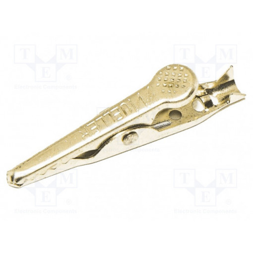 BU-70; Crocodile clip; 5A; Grip capac: max.7.9mm; Overall len: 42.86mm; MUELLER ELECTRIC