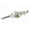 BU-85; Crocodile clip; 5A; Grip capac: max.7.9mm; Overall len: 53.97mm; MUELLER ELECTRIC