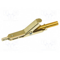 JP-33699-J; Crocodile clip; Grip capac: max.25.4mm; Overall len: 66mm; plug; MUELLER ELECTRIC