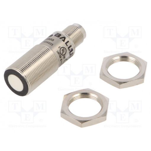 BUS M18M1-XB-12/100-S92G; Sensor: ultrasonic; straight; Range: 120÷1000mm; analogue 4-20mA; BALLUFF