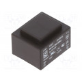 BV EI 302 2863; Transformer: encapsulated; 1.2VA; 230VAC; 18V; 67mA; Mounting: PCB; HAHN