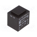 BV EI 306 3361; Transformer: encapsulated; 3VA; 230VAC; 7.5V; 400mA; Mounting: PCB; HAHN