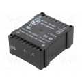 BV UI 303 0145; Transformer: encapsulated; 6VA; 115/115VAC; 12V; 12V; 250mA; 250mA; HAHN
