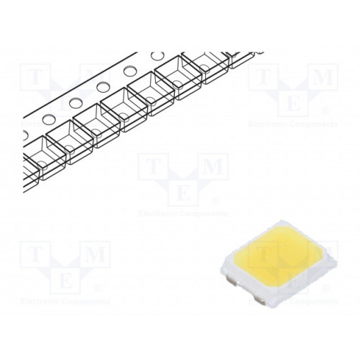 BXEN-57S-13H-9C-00-0-0; LED; SMD; 2835; white cold; 107lm; 5700K; 95; 116°; 100mA; 8.8÷9.3V; BRIDGELUX BXEN-57S-13H-9C-00-0-0; LED; SMD; 2835; white cold; 107lm; 5700K; 95; 116°; 100mA; 8.8÷9.3V; BRIDGELUX