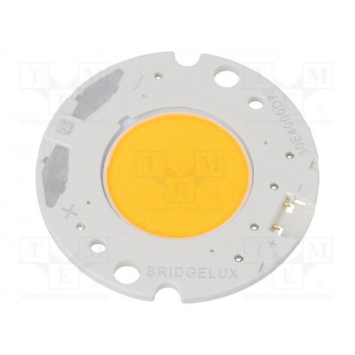 BXRC-30E4000-B-73; Power LED; COB; 120°; 900mA; P: 30.5W; 4500lm; Ø36.2mm; CRImin: 80; BRIDGELUX BXRC-30E4000-B-73; Power LED; COB; 120°; 900mA; P: 30.5W; 4500lm; Ø36.2mm; CRImin: 80; BRIDGELUX