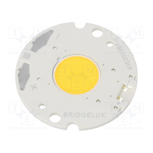 BXRC-40E2000-B-73; Power LED; COB; 120°; 450mA; P: 15.3W; 2337lm; Ø36.2mm; CRImin: 80; BRIDGELUX BXRC-40E2000-B-73; Power LED; COB; 120°; 450mA; P: 15.3W; 2337lm; Ø36.2mm; CRImin: 80; BRIDGELUX
