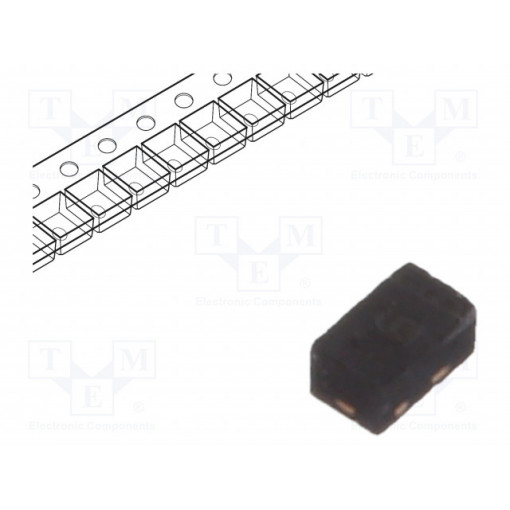 BZT52C12LP-7; Diode: Zener; 0.25W; 12V; SMD; reel,tape; X1-DFN1006-2; DIODES INCORPORATED