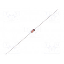 BZX55C15-R0; Diode: Zener; 0.5W; 15V; 5mA; reel,tape; DO35; single diode; TAIWAN SEMICONDUCTOR