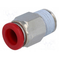 C01250828; Composite connector; straight; BSP 1/4
