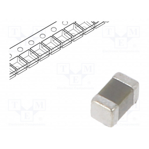 C0402C475M9PACTU; Capacitor: ceramic; MLCC; 4.7uF; 6.3VDC; X5R; ±20%; SMD; 0402; KEMET