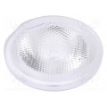 C10686_EVA-W; LED lens; round; Mat: PMMA plexiglass; transparent; 29÷48°; Ø: 35mm; LEDIL C10686_EVA-W; LED lens; round; Mat: PMMA plexiglass; transparent; 29÷48°; Ø: 35mm; LEDIL
