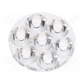 C11716_ANNA-40-7-S; LED lens; round; Mat: PMMA plexiglass; transparent; 11÷19°; Ø: 40mm; LEDIL C11716_ANNA-40-7-S; LED lens; round; Mat: PMMA plexiglass; transparent; 11÷19°; Ø: 40mm; LEDIL