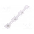 C16588_DAISY-4X1-W; LED lens; rectangular; transparent; 50°; Application: C16585; LEDIL C16588_DAISY-4X1-W; LED lens; rectangular; transparent; 50°; Application: C16585; LEDIL