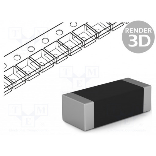 C1808C472KGRACTU; Capacitor: ceramic; MLCC; 4.7nF; 2kVDC; X7R; ±10%; SMD; 1808; KEMET