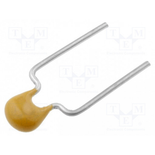 C322C103K2R5TA; Capacitor: ceramic; MLCC,monolithic; 10nF; 200V; X7R; ±10%; THT; KEMET