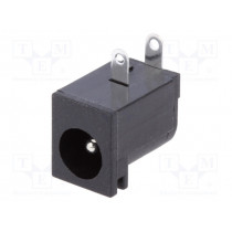 C9743-CCRNB001R; Socket; DC supply; male; 5,5/2,1mm; 5.5mm; 2.1mm; THT; angled 90°; HSM C9743-CCRNB001R; Socket; DC supply; male; 5,5/2,1mm; 5.5mm; 2.1mm; THT; angled 90°; HSM