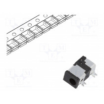 C9746-GCVBR000R; Socket; DC supply; male; 2,35/0,7mm; 2.35mm; 0.65mm; SMT; HSM C9746-GCVBR000R; Socket; DC supply; male; 2,35/0,7mm; 2.35mm; 0.65mm; SMT; HSM