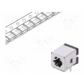 C9750-CPNB0000R; Socket; DC supply; male; 5,5/2,5mm; 5.5mm; 2.5mm; shielded; THT; HSM