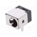 C9751-DCVBR000R; Socket; DC supply; male; 5,5/2,5mm; 5.5mm; 2.5mm; THT; angled 90°; HSM