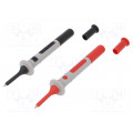 P01295454Z; Test probe; 15A; red and black; Socket size: 4mm; CHAUVIN ARNOUX