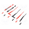 P01295474Z; Set of test leads; Inom: 15A; Len: 1.5m; red and black; CHAUVIN ARNOUX