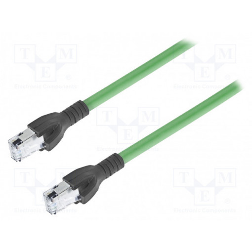 CA00730.00C05; Patch cord; SF/UTP; 5e; stranded; Cu; FRNC; green; Len: 5m; 22AWG; BELDEN