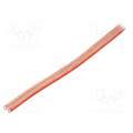 CA1082; Wire: loudspeaker cable; stranded; CCA; transparent; PVC; 100m; LOGILINK CA1082; Wire: loudspeaker cable; stranded; CCA; transparent; PVC; 100m; LOGILINK