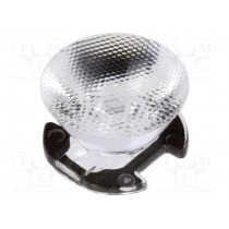 CA11387_EMILY-SS; LED lens; round; Mat: PMMA plexiglass; transparent; 10÷13°; Ø: 26mm; LEDIL
